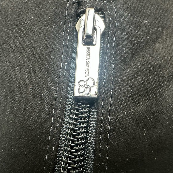 Jessica Simpson Ankle Booties Valyn High Stiletto Suede Black Size 6 - Picture 8 of 11